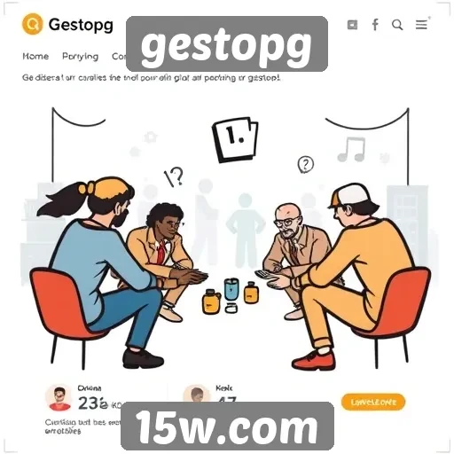 tendências de comunidade no site gestopg